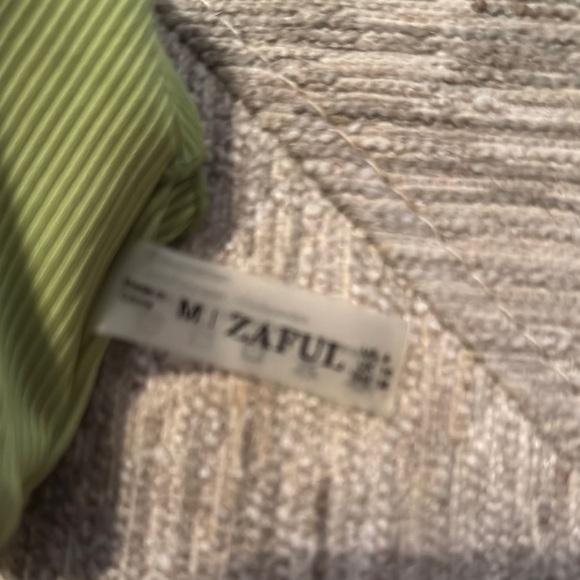 Green Ribbed Bikini Set - Picture 3 of 3